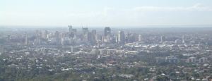 Brisbane from Mount Coot-Tha